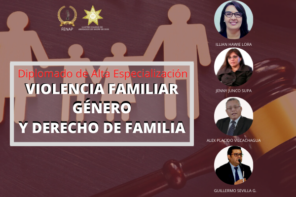 Diplomado: Violencia familiar, Género y Derecho de familia.